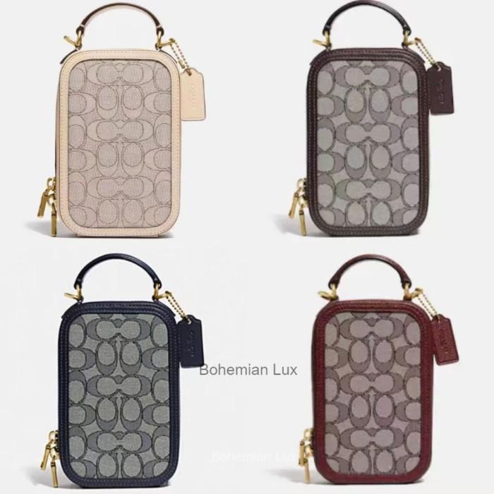 promo COACH Phone Sling Bag Crossbody Bag In Signature Canvas