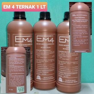 EM4 Ternak 1 liter Mikroorganisme Peternakan