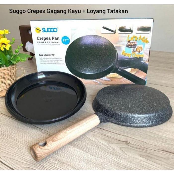 CREPES PAN WAJAN KWALIK SUGGO 22CM Terlaris.