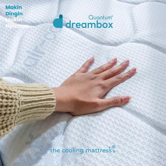 Quantum Dreambox Kasur Dingin Air-Cool 25cm / Cooling Mattress & Kasur Vakum Terlaris.