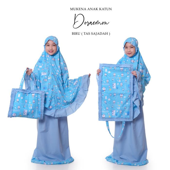 Mukena Anak Katun Doraemon (TAS SAJADAH)