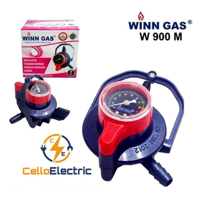Regulator WINN GAS W 900 M / Regulator Gas LPG / Regulator Kompor Winn Gas Meter Terlaris.