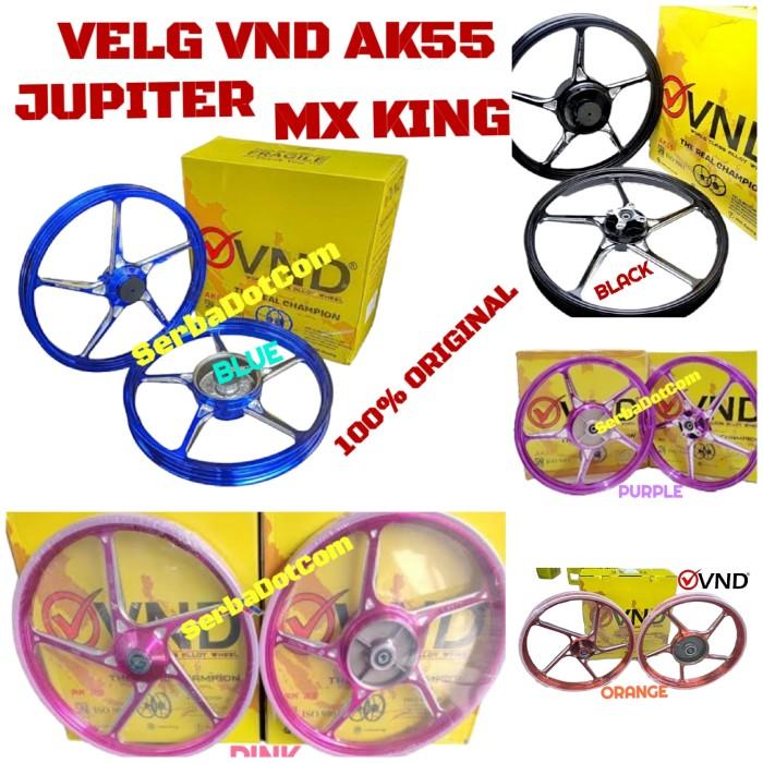 VELG VND AK55 AK 55 ORIGINAL JUPITER Z MX KING VEGA R MX Z1 ZR ORANGE BLUE PINK UNGU PURPLE BLACK Md