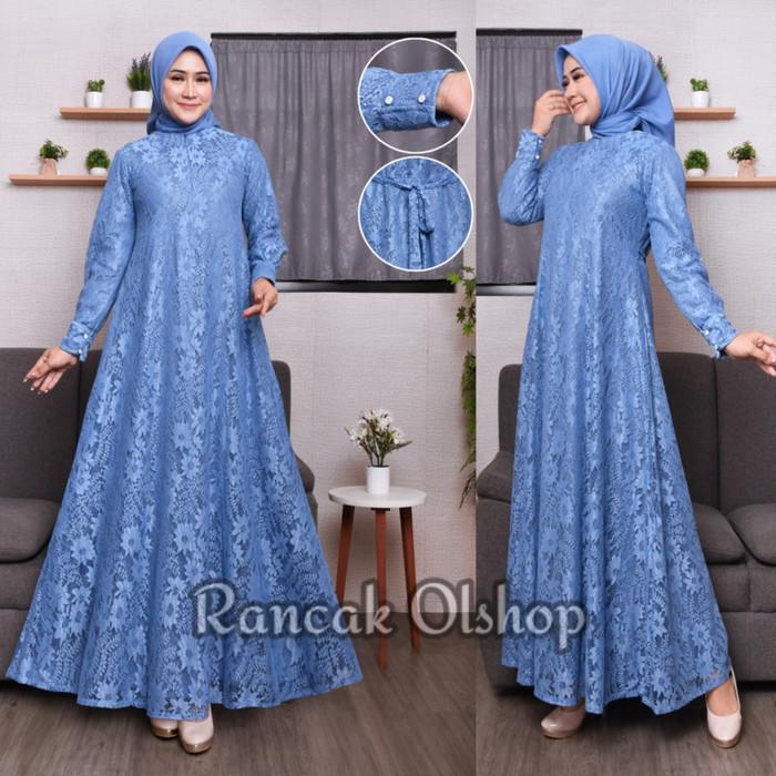 Gamis Burkat Burkat Terbaru / Gamis Burkat Pesta /Gamis Kondangan