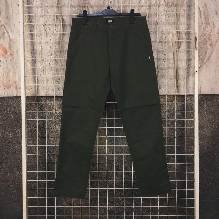 Celana Panjang Pria Reguler Branded Original Izzue Skena Gombrong Size 33 . SDA 05705 Second Bekas P