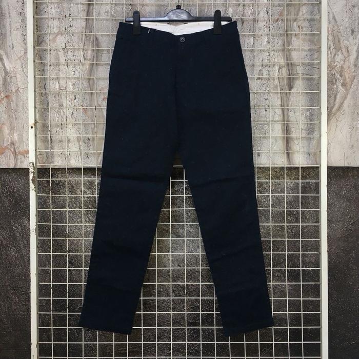 Celana Panjang Pria Chino Slimfit Branded Original Arm*ni Exch*nge Navy Size 31 . SDA 05718 Second B