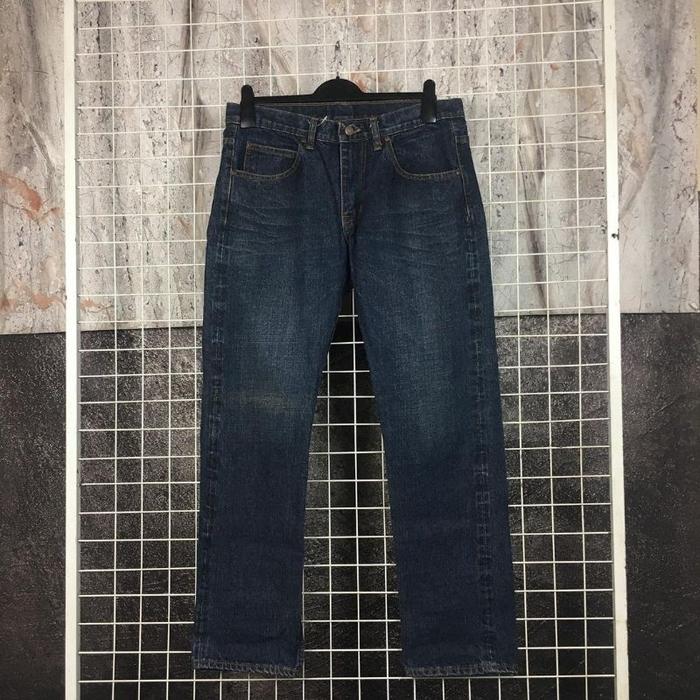 Celana Jeans Denim Selvedge Fashion Branded MC Reguler . SDA 03214 Second Bekas Preloved