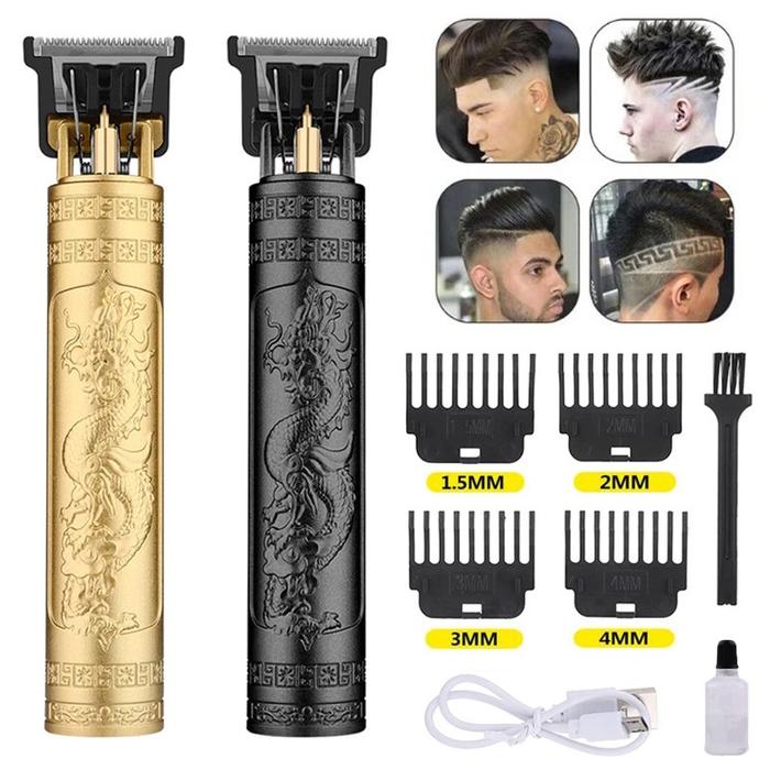 FULL SET mesin cukur rambut tanpa kabel mesin cukur elektrik alat cukur tanpa listrik ukir rambut re