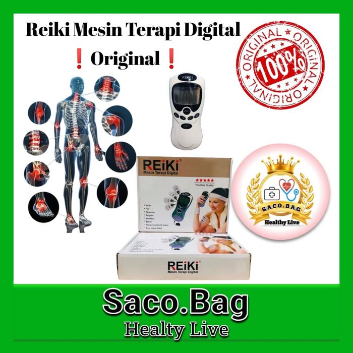 Alat Terapi Pijat Kesehatan Akupuntur - Reiki Mesin Terapi Digital - Reiki Terapi