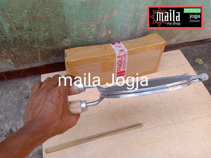 CETAKAN KUE EGGROLL polos BULAT tebal plus supit egg roll sempe gapit semprong opak gambir jepit sem