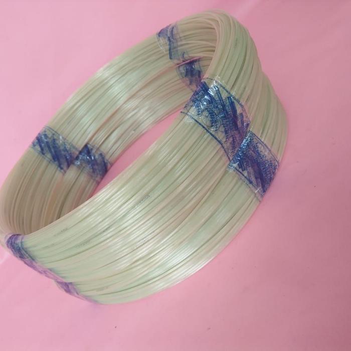 Jeruji Fiber 2mm 2,2mm setengah kilo Rol Ruji untuk membuat kandang burung Ebod dll.