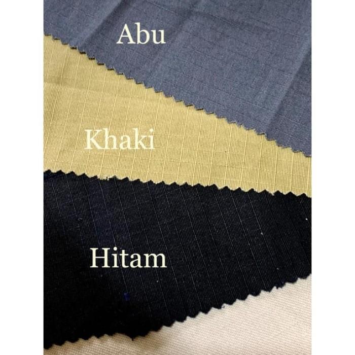 Kain Katun Ripstop Polos Bahan Ripstok Terbaru