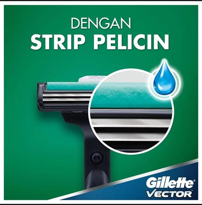 Gillete Vector Razor Alat cukur 1s