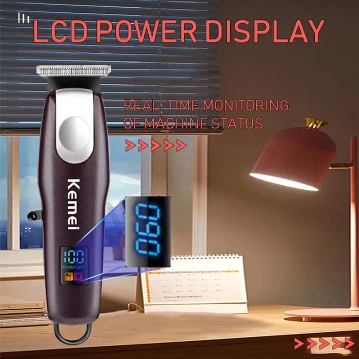 Alat Cukur Portable Kumis Dan Jenggot Kemei KM PG233 Hair Clipper Mesin Cukur Portable