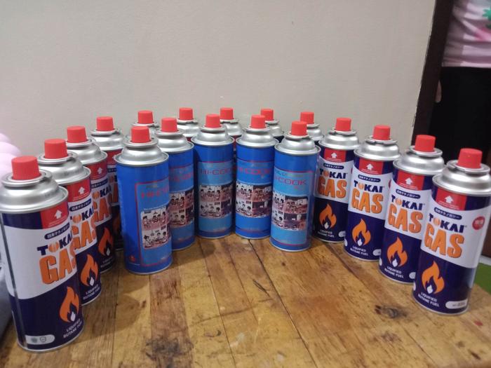 gas portable refill/gas camping/gas kaleng mini 3pcs