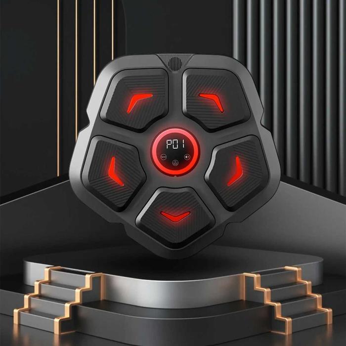 FICTOR Mesin Tinju Music Boxing Machine Wall Target Bluetooth 3 Mode - F12 / Alat Latih Tinju 5 Pane