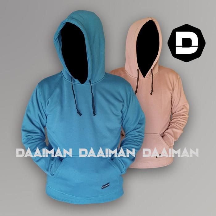 DAAIMAN JAKET HOODIE - SWEATER HOODIE PRIA WANITA - SWETER PRIA POLOS