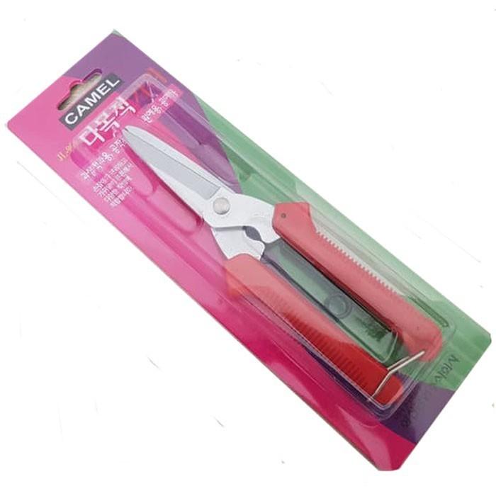 Camel Gunting Korea Serbaguna Gunting Dahan Ranting Bunga Daun Seng Kawat Kuat BerkualitasStainless 
