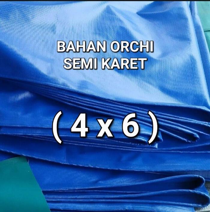TERPAL LEMBARAN SERBAGUNA ORCHID  4 X 6  BAHAN ASLI MERK ORCHID SEMI KARET