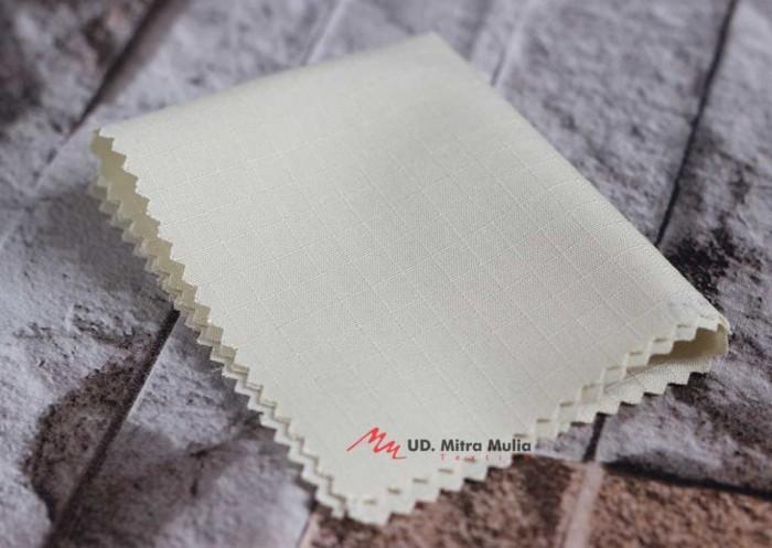 ADA KAIN RIBSTOP DRILL ISTEX, BAHAN SERAGAM, KODE 109 WARNA CREAM SEMEN