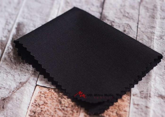 ADA KAIN RIBSTOP DRILL ISTEX, BAHAN SERAGAM, KODE H00 WARNA HITAM