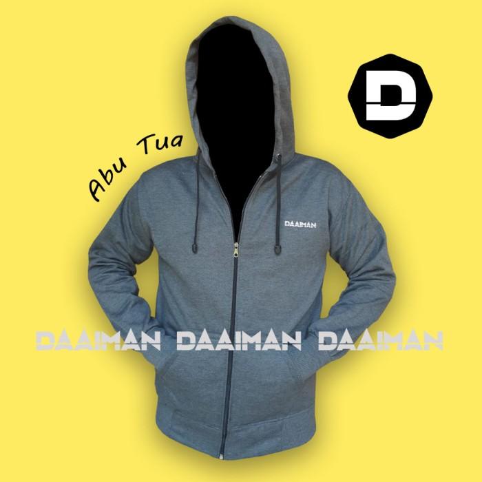JAKET HOODIE PRIA DAAIMAN, HOODIE ZIPPER, HOODIE POLOS SWEATER HOODIE