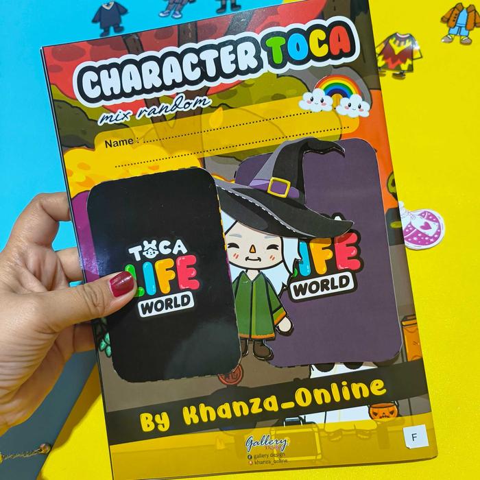 New Product !!! Toca Boca Wednesday SUDAH DI SUSUN - Buku mainan anak / Mainan Edukatif anak / Maina