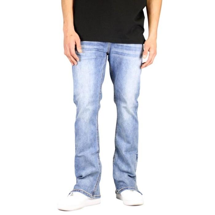 Hyper Denim Flare Zipper Jean Terbaru