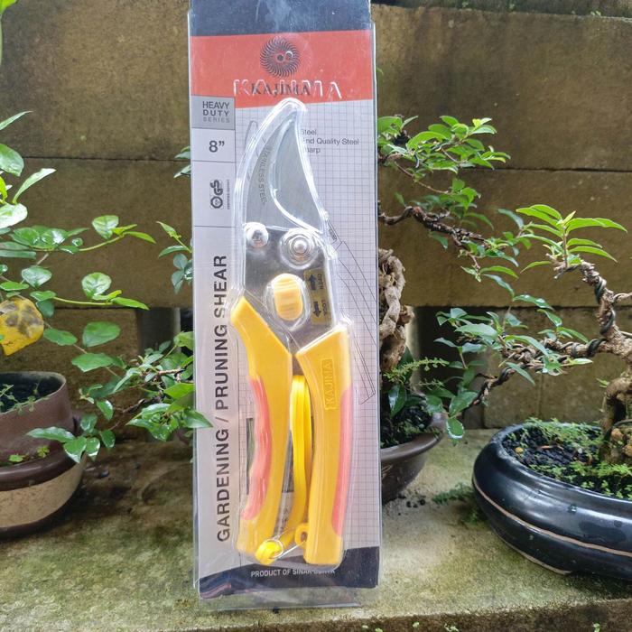 Gunting Dahan Bonsai Kajima 8" Stainless stell
