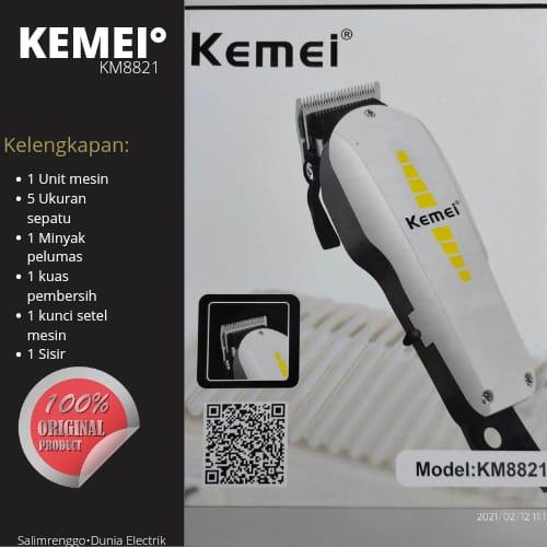 Kemei KM-8821 Mesin Cukur Rambut Listrik Original