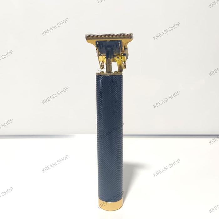 Alat Cukur Rambut Barbershop Kemei KM-1971 Gold and Black Series Trimmer Professional Hair Clipper O