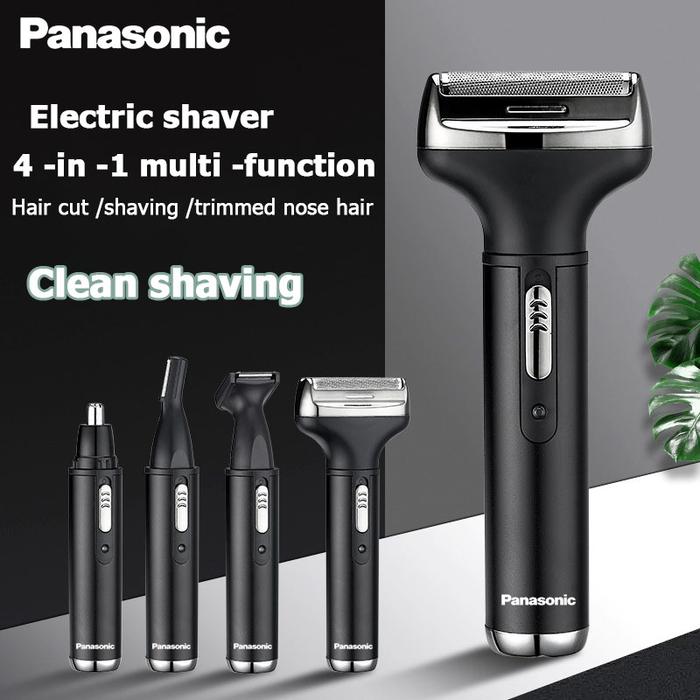 Alat Cukur Jenggot Listrik Portabel Panasonic - Alat Cukur Listrik 4 in 1 electric shave listrik yan
