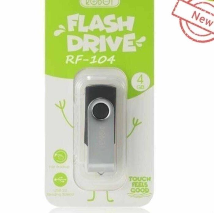 Flashdisk ROBOT 4GB RF104 Rotatable U-disks USB 2.0