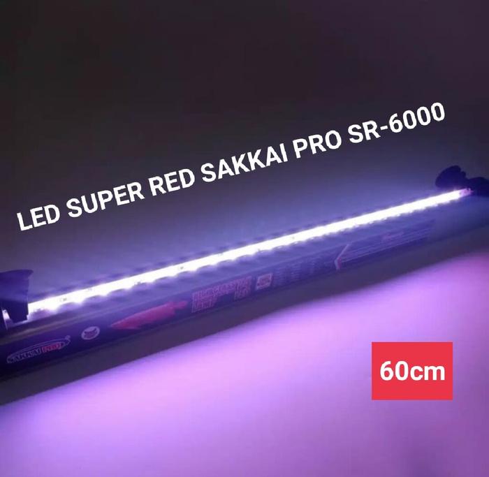 Lampu Tanning Aquarium Sakkai Pro LED SR-6000/ Lampu Super Red Sakkai Pro / Lampu Celup Sakkai Pro S