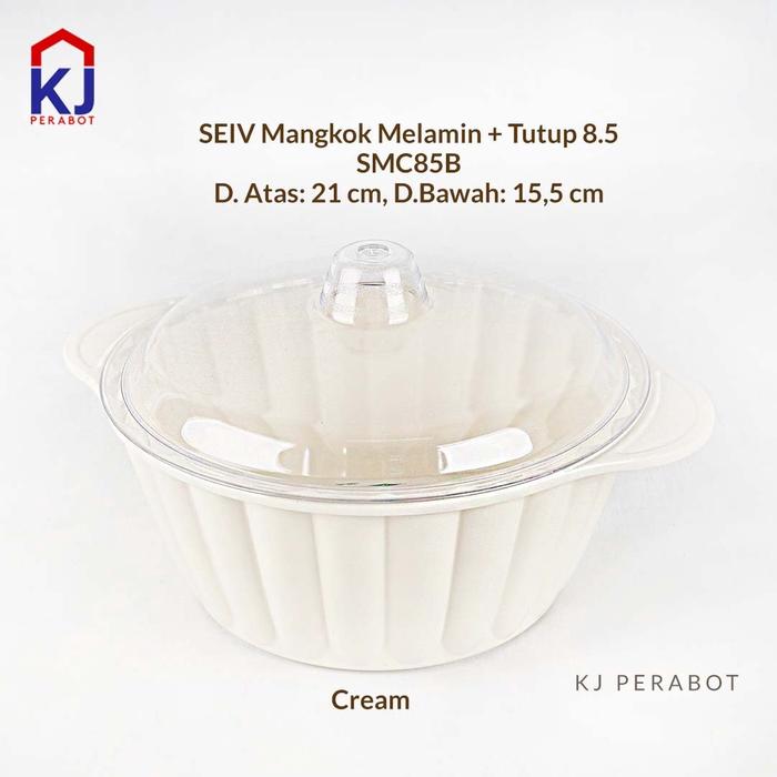 KJ Perabot - Seiv Mangkok Melamin+Tutup Smc