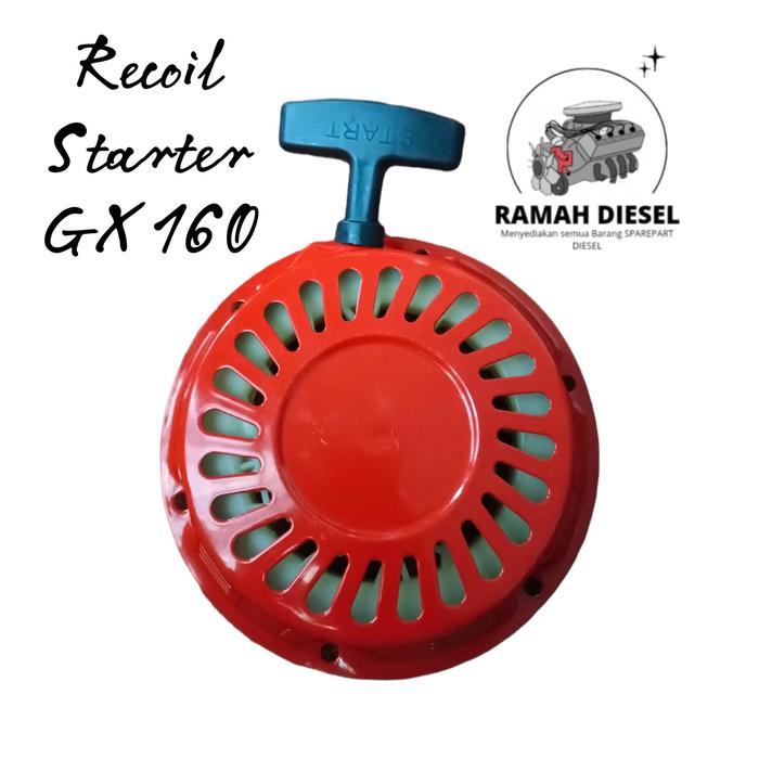 Recoil Starter GX 160 /Engkol Mesin / Recoil starter Generator Bensin GX 160