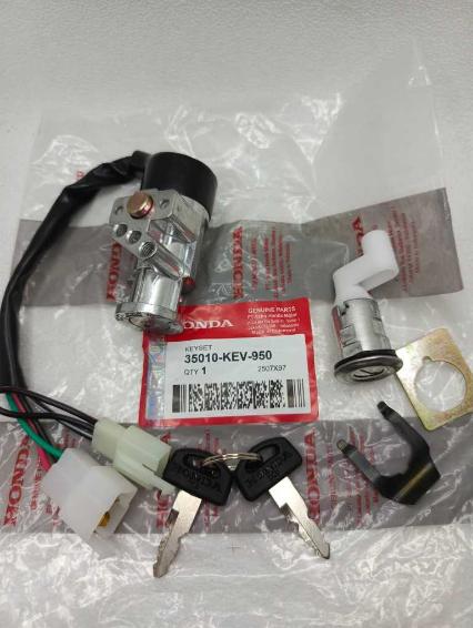 KUNCI KONTAK SET KUNCI JOK SUPRA X 100 SUPRA FIT LAMA SUPRA X LAMA KODE KEV