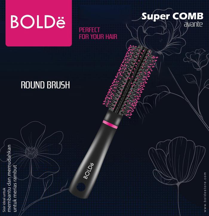 SISIR PREMIIUM BOLDe Super COMB ROUND BRUSH