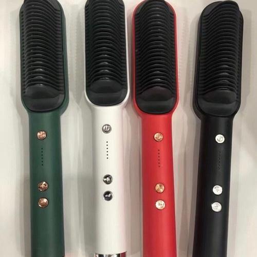 Sisir Catokan Rambut Catok Sisir Elektrik Pelurus Rambut Curler 2 in 1 catokan sisir listrik Multif
