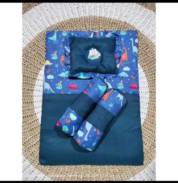 KASUR MATRAS BAYI TEMPAT TIDUR BAYI 2 GULING 1 BANTAL