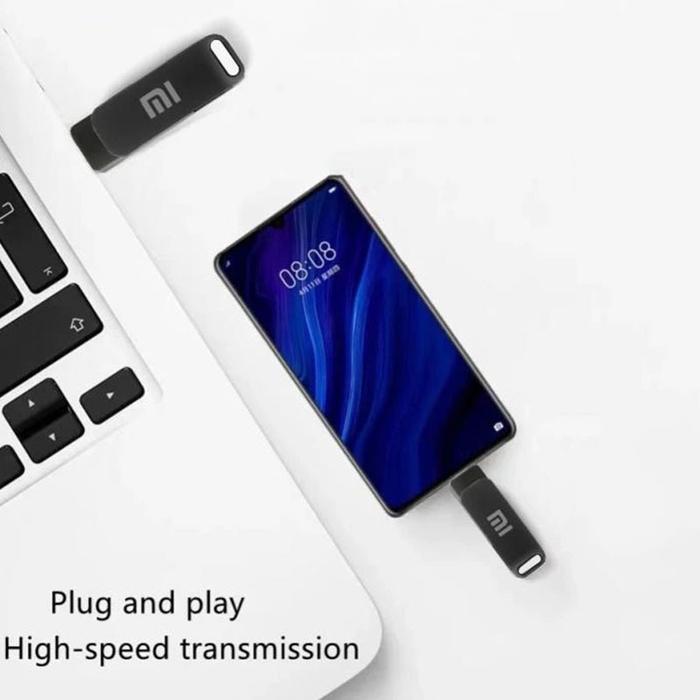 Xiaomi Original Flashdisk USB 2-in-1 OTG Flash Drive Type-c Storage Disk Data Drive 1 TB 2 TB 2-in-1