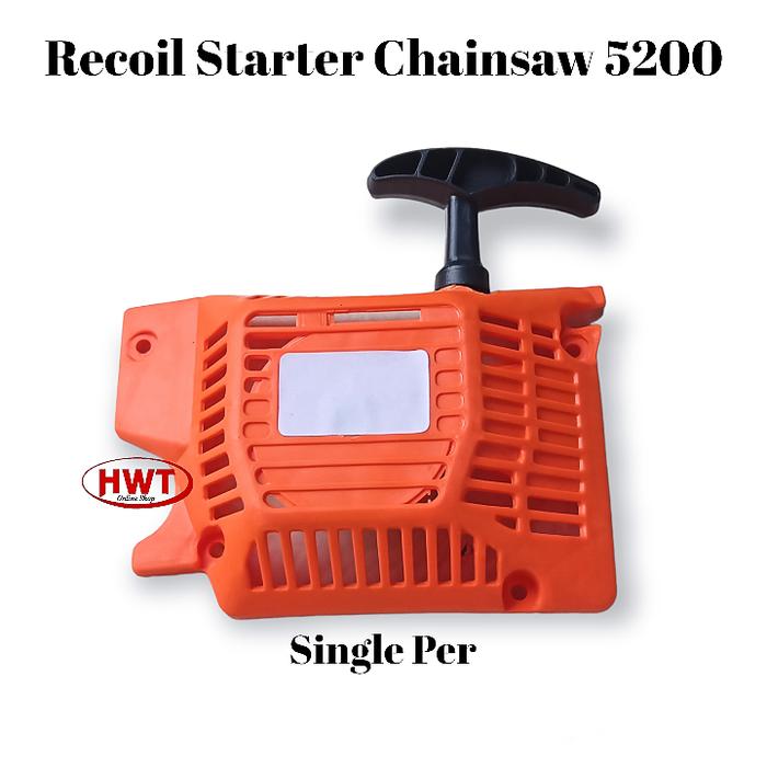 Recoil Starter Kap Engkol Chainsaw 5200 5800 Single Per Senso