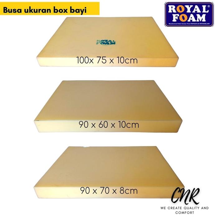 Matras Box Bayi, Merk Royal Foam Buat Ranjang Baby, Ukuran Matras Boks Bayi Pliko Atau Merk Lainnya 