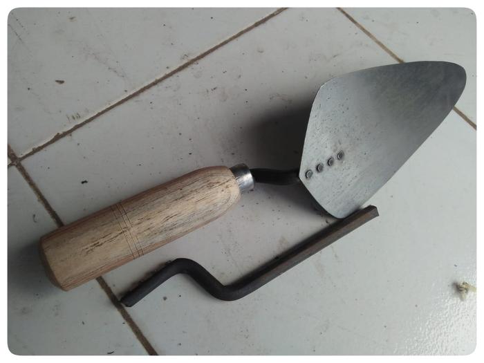 Sendok Semen Reni Kotak Galur Asli PAKU 4 PLAT BAJA CETOK GALUR ASLI SUPER R PANJANG CETOK SEMEN