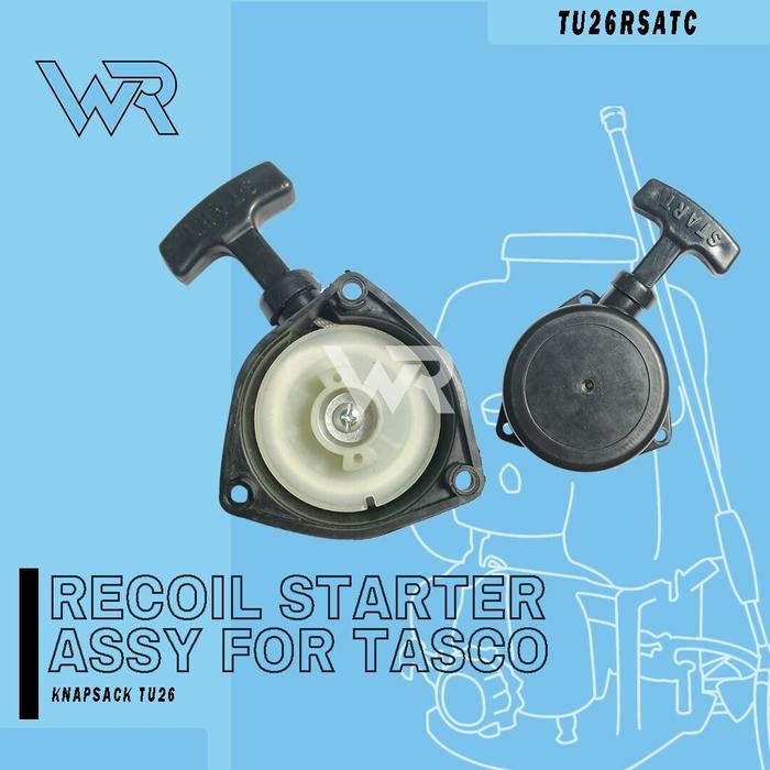 tarikan engkol recoil stater model tasco mesin semprot hama tf700/820/900 tu26