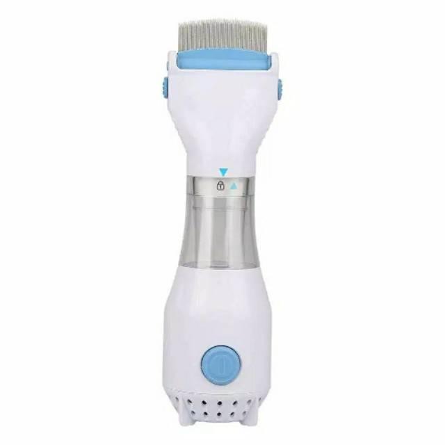 Sisir Kutu Serit Rambut Elektrik Otomatis Penghilang Kutu Rambut Vacuum Terbaru