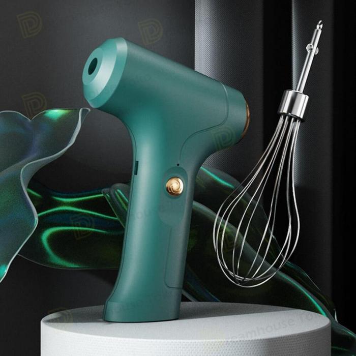 Mixer Tangan Mini Tanpa Kabel USB Rechargeable Hand Mixer 2 Detachable Whisk/mixer mini elektrik/mix