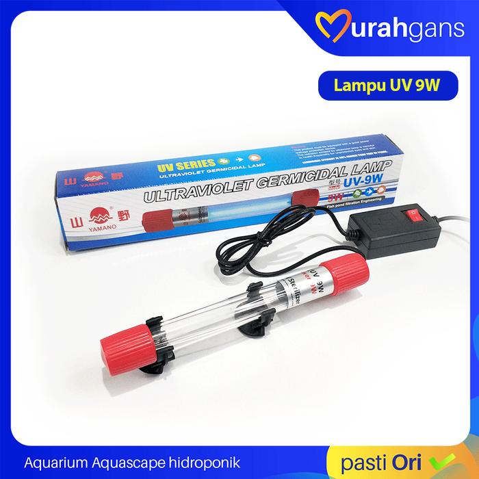Lampu UV Aquarium Kolam 9 Watt Pembasmi Lumut