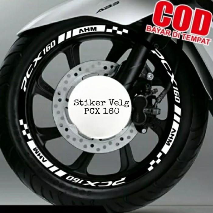Stiker Velg PCX 160 Stiker Pelek PCX 160 Menyala