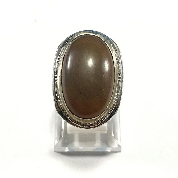 Produk CINCIN NATURAL BATU AKIK HIJAU CINCAU GARUT Barang Berkwalitas